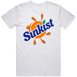 Sunkist Orange Soda Pop Drink Logo T Shirt