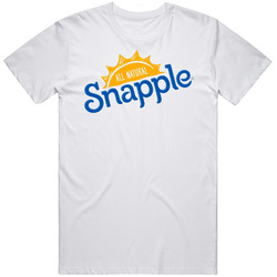 Snapple All Natural Juice Drink Logo T Shirt