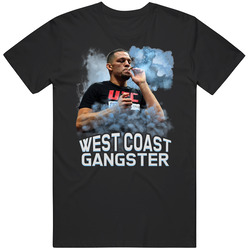 West Coast Gangster Nate Diaz Mma Fighter T Shirt