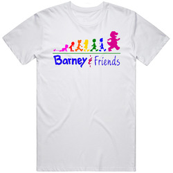 Barney And Friends 90s Tv Show Cartoon T Shirt