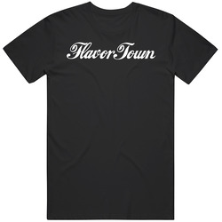Flavortown Logo Parody Guy Fieri Cooking Chef Food Show Host T Shirt