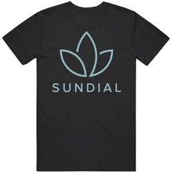 Sundial Cannabis Marijuana Cannabis Weed Company Logo T Shirt