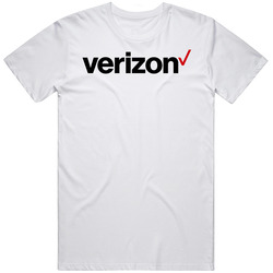 Verizon Nasdaq Company Logo Employee Fan T Shirt