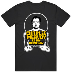 Charlie Mcavoy Is My Homeboy Funny Boston Hockey T Shirt