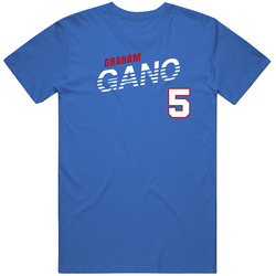 Graham Gano 5 Favorite Player Fan T Shirt