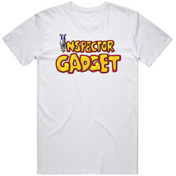Inspector Gadget Retro 80s Tv Show Logo Fan T Shirt