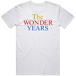 The Wonder Years Retro 80s Tv Show Logo Fan T Shirt