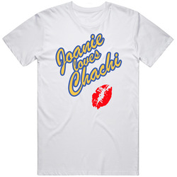 Joanie Loves Chachi Retro 80s Tv Show Logo Fan T Shirt