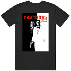 Pineapple Express Scarface Poster Parody James Franco Seth Rogen T Shi