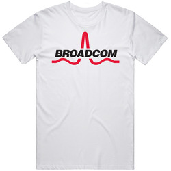 Broadcom Inc Nasdaq Company Logo Employee Fan T Shirt