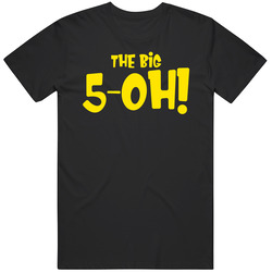 The Big 5-oh Funny Wine Country T Shirt