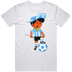 Gauchito Argentina 1978 World Cup Mascot Fan T Shirt