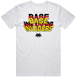Base Invaders Funny Softball Baseball Team Jersey T Shirt