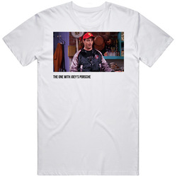 S06e05 The One With Joey's Porsche Friends Tv Show Fan T Shirt