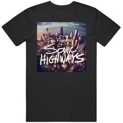 Foo Fighters Sonic Highways Tv Show Fan T Shirt