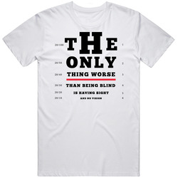 The Only Thing Worse Than Being Blind Is Having Sight And No Vision Ey