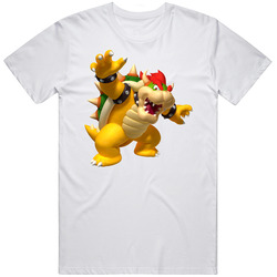 Bowser Super Mario Bros Video Game Character T Shirt