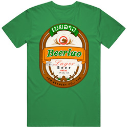 Beerlao Beer Southeast Asia Laos Fan T Shirt