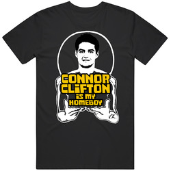 Connor Clifton Is My Homeboy Funny Boston Hockey T Shirt