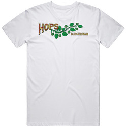 Hops Burger Bar Food Fan T Shirt