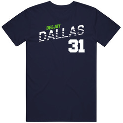 Deejay Dallas 31 Favorite Player Seattle Football Fan T Shirt