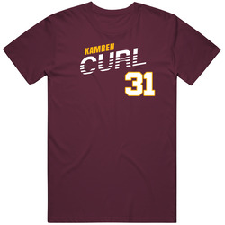 Kamren Curl 31 Favorite Player Washington Football Fan T Shirt