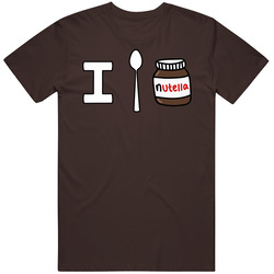 I Spoon Nutella Fan Food Favorite T Shirt