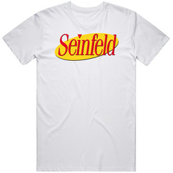 Seinfeld Retro 80s Tv Show Logo Fan T Shirt