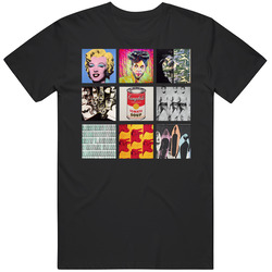 Andy Warhol Art Paintings Trendy Artsy T Shirt