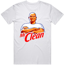Mr Clean Logo Cleaning Product Fan T Shirt