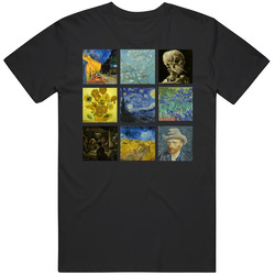 Vincent Van Gogh Paintings Trendy Artsy T Shirt