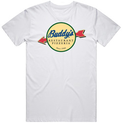 Buddy's Restaurant Pizzaeria Restaurant Foodie Tour Brand Logo Fa