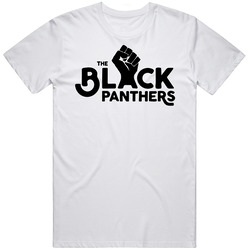 The Black Panthers Party Fist Logo Fan T Shirt