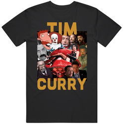 Tim Curry Movies Mashup Hollywood Actor Fan T Shirt