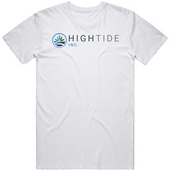 Hightide Inc Cannabis Marijuana Cannabis Weed Company Logo T Shirt