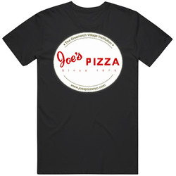 Joe's Pizza Pizza Restaurant Foodie Tour Brand Logo Fan T Shirt