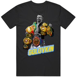 Gennady Golovkin Tripple G Belts T Shirt