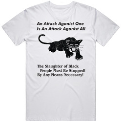 Black Panther Party Protest Poster An Attack Aganist One Is An Attack 