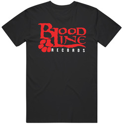 Bloodline Records Hip Hop Record Label Music T Shirt