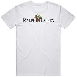 Ralph Lauren Funny Simpsons Parody T Shirt
