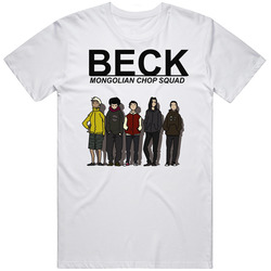 Beck Mongolian Chop Squad Fictional Music Group Fan T Shirt