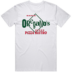 Oreganos Pizza Restaurant Foodie Tour Brand Logo Fan T Shirt