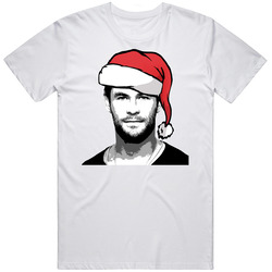 Chris Hemsworth Santa  Christmas T Shirt