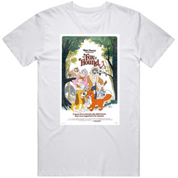 The Fox And The Hound Retro Movie  Fan T Shirt