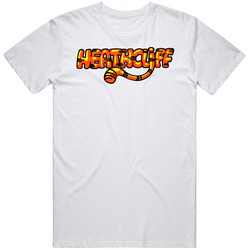Heathcliff Retro 80s Tv Show Logo Fan T Shirt