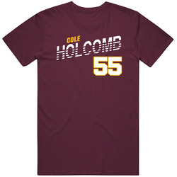 Cole Holcomb 55 Favorite Player Washington Football Fan T Shirt