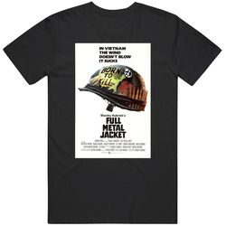 Full Metal Jacket Retro Movie  Fan T Shirt