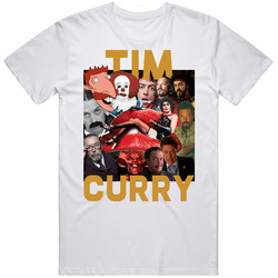 Tim Curry Movies Mashup Hollywood Actor Super Fan T Shirt