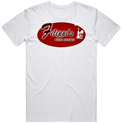 Filippi's Pizza Grotto Restaurant Foodie Tour Brand Logo Fan T Sh