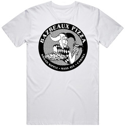 Bazbeaux Pizza Restaurant Foodie Tour Brand Logo Fan T Shirt